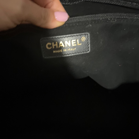 Chanel Deauville leather tote - Picture 4 of 6